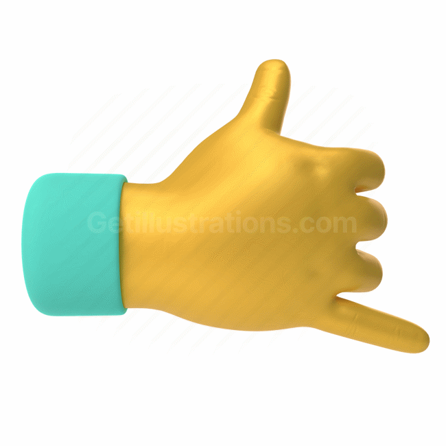 emoticon, emoji, sticker, gesture, laters, hand, yellow